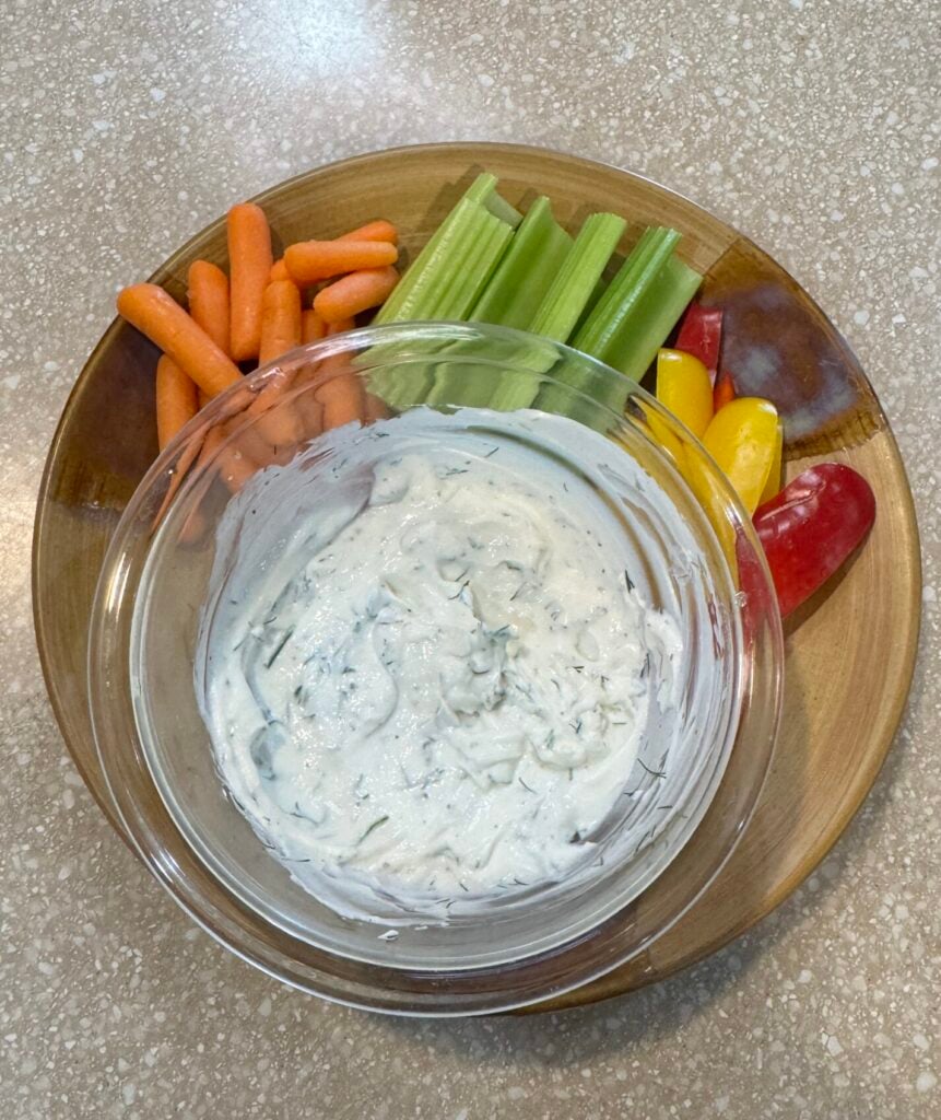 Herb Yogurt Veggie Dip