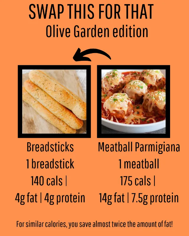 Olive Garden swaps - 1.min