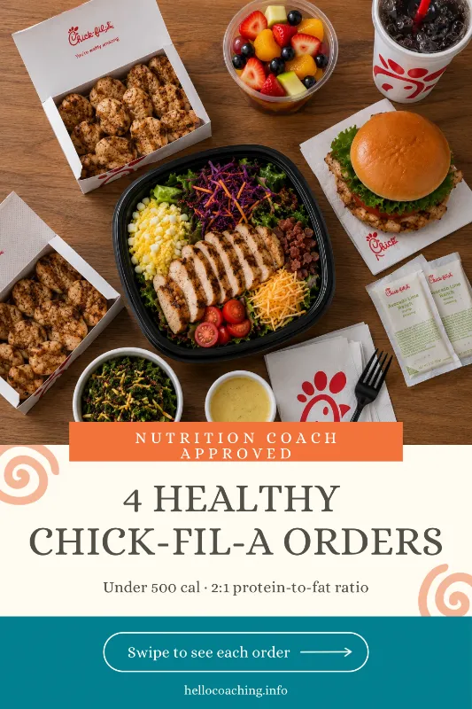 Pinterest graphic Chik-Fil-A post - 1.min